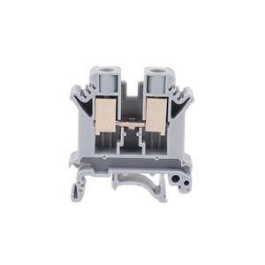 Bloque de terminales de tornillo de bloque de empuje, UK-5N, para montaje de Riel Din, Conector de bloque de terminales, gran oferta - Product Image 1