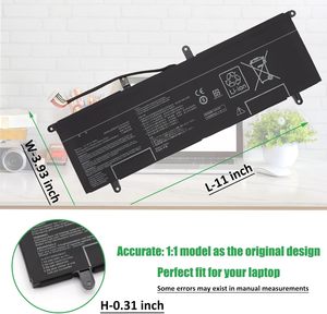 C41n1901 החלפת סוללה נייד עבור asus zbook צמד x481fl ux481fl ux481fl ux481f x481f x481fl x481f x481f - Product Image 4