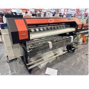 CY-1800B 1808 grande formato stampante 1.8m Eco solvente macchina da stampa a sublimazione Plotter da CrossWay Yi industria - Product Image 4