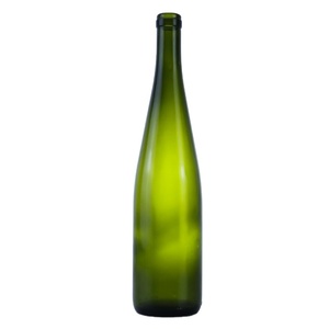 ขวดแก้วสีเขียว Alsace ขนาด750มล. ขวดไวน์ที่ยั่งยืนกำหนดเองได้อย่างยั่งยืนฝาครอบสกรูเบอร์กันดีสีเขียวเข้ม75cl 3L ตัวกระจาย1L 4.5L - Product Image 1