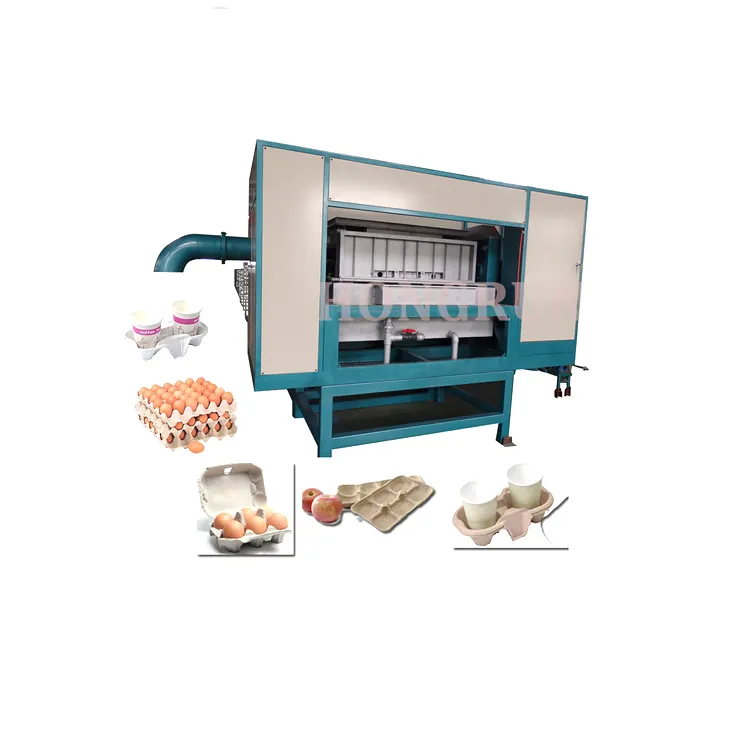 Automatic Pulp Molding Used Paper Egg Tray Making Machine