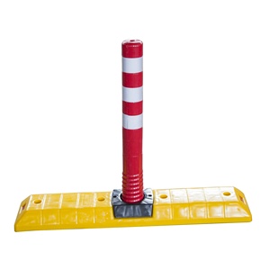 ไนลอนดัดแปลงและ PU ความปลอดภัยแยกเลนพลาสติกจราจรแบ่งถนน - Product Image 1
