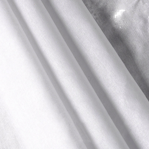 Cổ Phiếu Sẵn Sàng Trọng Lượng Nhẹ 60S Tẩy Trắng Sơn Vải Cotton <span class=keywords><strong>Voile</strong></span> Vải Muslin Chải Kỹ Thuật Dệt Đồng Bằng Thoáng Khí - Product Image 1