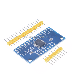 Arduino 16 kanallı Analog cihaz için dijital Multiplexer kesme panosu 2V-6V mikrodenetleyici CD74HC4067 elektronik modüller kitleri