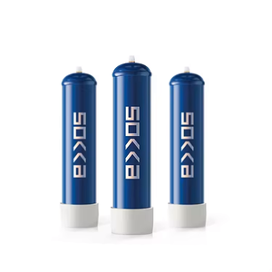 0.95L Xi lanh khí cấp thực phẩm Kem whippy sạc với thép áp lực cao cho 580g/640g Kem Dispenser - Product Image 1