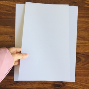 Tùy chỉnh kích cỡ A2 A3 A4 8.5x11 <span class=keywords><strong>11x17</strong></span> <span class=keywords><strong>Glossy</strong></span> chống nước mỏng hình ảnh chủ trống trắng in ấn chất liệu quảng cáo Poster - Product Image 3