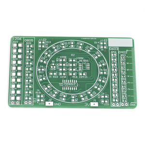 SMD NE555 CD4017 dönen yanıp sönen LED bileşenleri lehimleme uygulama kurulu beceri elektronik devre eğitim paketi DIY kiti - Product Image 5