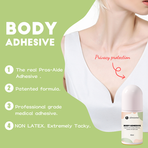 Cosmetic Body Glue <strong>Tape</strong> Long Lasting Roll-on Body Adhesive Glue Washable Body Glue for Clothes