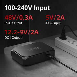 Mini UPS Battery Backup 10.8V 2600mAh <strong>Output</strong> DC 5V/2A and DC 9V/2A LAN <strong>Input</strong> Poe 48v 24v Battery for Wifi Router Phone <strong>Camera</strong> - Product Image 6