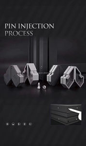Customized Modern <strong>Design</strong> Tilt and Turn <strong>Window</strong> with Swing Open <strong>Style</strong> Aluminum Alloy <strong>Frame</strong> - Product Image 6