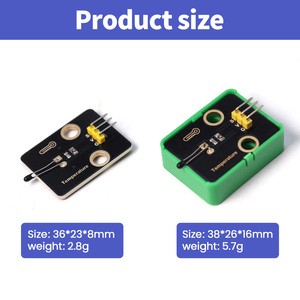STEMプログラミング実験温度センサーオプション付き (out) シェルモジュール付きサーミスタセンサーArduino用 - Product Image 6