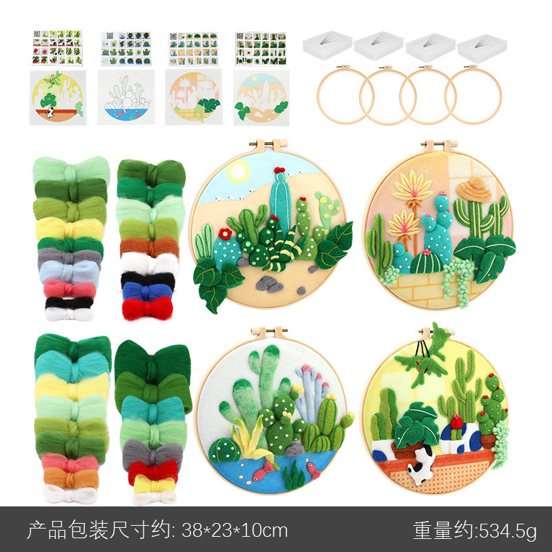4 comb felt