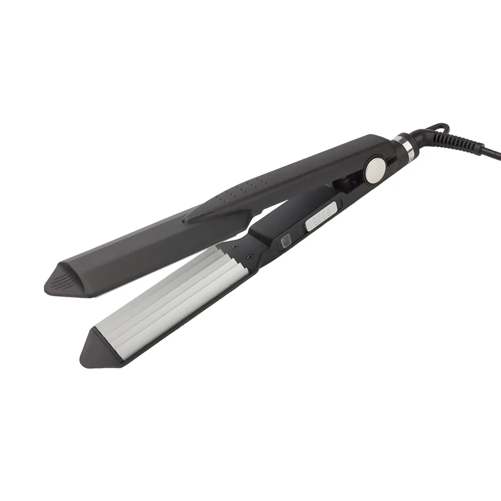 wholesale ceramic coating 1.5inch heating plate electronic curly hair tools crimper flat irons