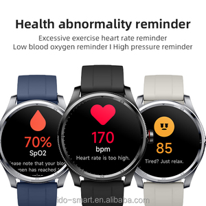 2024 Electronics Metal <strong>Encoder</strong> Crown Round Fashion Smart Watch 1.38&quot;IPS Alexa Voice IP68 Waterproof Heart Rate for IOS&amp;Android - Product Image 5