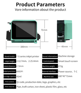 Handheld Mini Smart Coding Machine für Röhren drucker 600dpi Auflösung Manuelle Grade Prints Verfalls datum MFG Datum Produktions nummer - Product Image 6