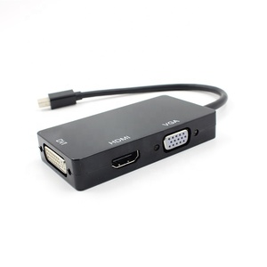 3 in 1 Thunderbolt Display Port Mini DP到HDMI DVI VGA显示端口电缆适配器 - Product Image 3