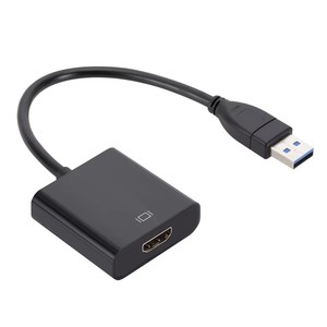 Convertidor de adaptador USB3.0 a HD MI compatible con computadora/computadora de escritorio/computadora portátil
