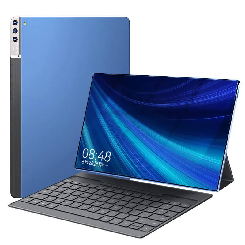 P505GデュアルSim Android10タブレットPC10インチ12GB512GBパッドデカコアGPSGoogle Play with BTキーボードタブレット