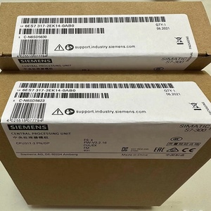 Seimens cpu plc controller di programmazione prezzi fornitori simatic S7 300 6ES7317-2EK14-0AB0 siemens S7-300 unità cpu modulo plc - Product Image 2