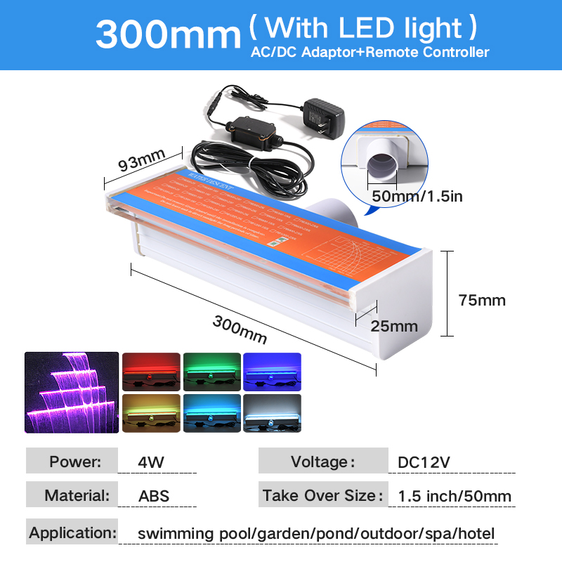 4W-300MM + Adaptateur