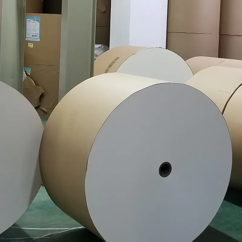 Producción de pulpa de madera de alta calidad, rollos de vasos de papel de recubrimiento de grado alimenticio, materias primas, rollo de vasos de papel recubierto de Pe