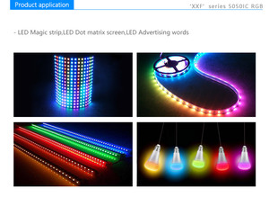 Adresli Led diyotlar Sk6812 IC dahili 5050 RGB 12V LED SMD çip için Epistar Led modülü dekoratif ışık şerit Led - Product Image 5
