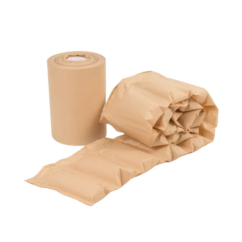 100% eco-friendly riciclabile 300M sacchetto gonfiabile imballaggio cuscino di carta Bubble Air Cushion Film