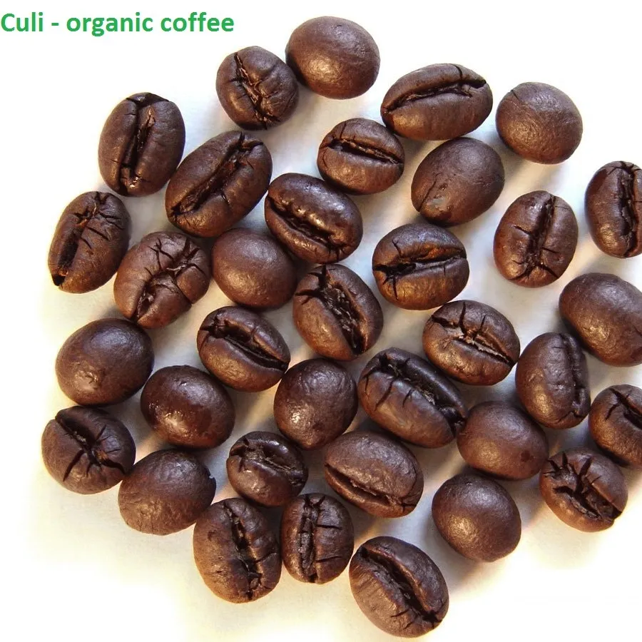 Arabica Roasted Culi Coffee Beans with Fairtrade Certification Premium Quality