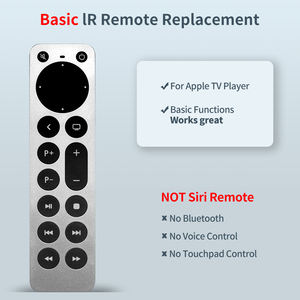 Custom Rolling 433 MHz Universal Infrared <strong>TV</strong> Remote Control Fixed Code Replacement for <strong>Apple</strong> <strong>TV</strong> 4K/Gen1 2 3 4 5 6 Wireless - Product Image 5