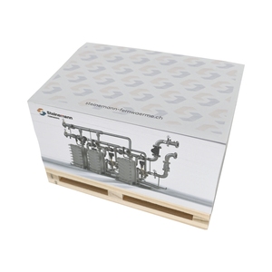 Precio de fábrica, Cubo de notas adhesivas de papel personalizado, logotipo promocional impreso, Bloc de notas pequeño en paleta de madera - Product Image 5