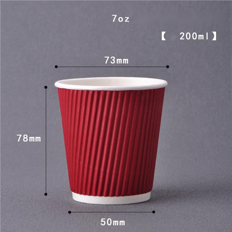 triple wall corrugated Red