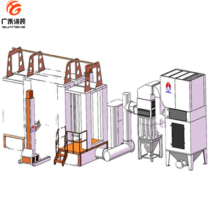 Werkseitige automatische Farb spritzpistolen kabinen System Elektro statische Pulver-und Ofen farbe - Product Image 6