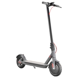 Scooter eléctrico unisex de 350W con auriculares Bluetooth Sensor inteligente Luz Potencia máxima para adultos CE Aprobado-Blanco y negro - Product Image 6