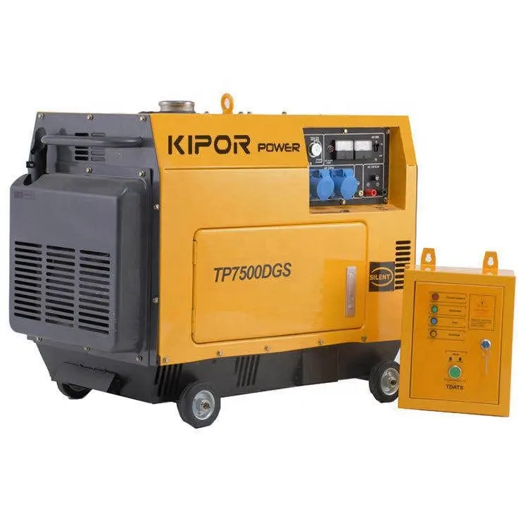 Kipor Power Goede Prijs 7KVA Stille Diesel Generator Te Koop