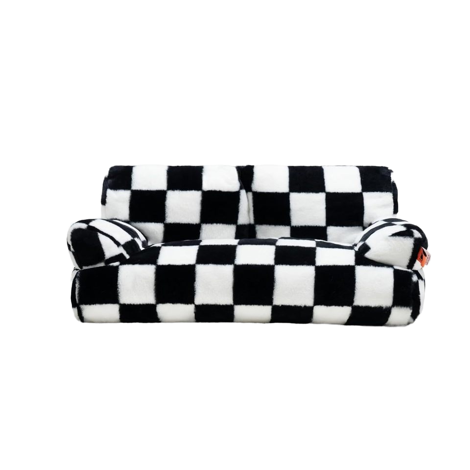 Carreaux noirs et blancs