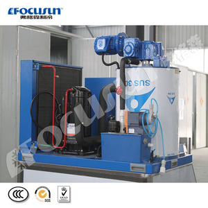เครื่องทำน้ำแข็งเกล็ดความจุขนาดเล็ก0.5ตันต่อวันสำหรับเรือประมง - Product Image 3