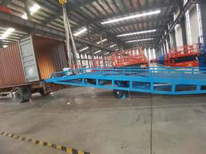 12 Tonnen mobile hydraulische Lade-und Entlade hilfs ausrüstung Gabelstapler-Entlade plattform - Product Image 6