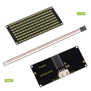 Keyestudio 8 x16 LED Dot Matrix Board 128 LED e AIP1640 Chip LED Matrix pannello per Arduino - Product Image 3