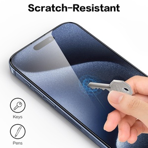Chống trầy xước 9H điện thoại di động <span class=keywords><strong>Tempered</strong></span> <span class=keywords><strong>Glass</strong></span> bảo vệ màn hình cho iPhone 15 16 Pro Max bảo vệ màn hình <span class=keywords><strong>Tempered</strong></span> <span class=keywords><strong>Glass</strong></span> - Product Image 6