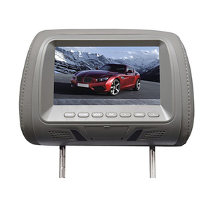 Monitor para reposacabezas de coche, pantalla táctil HD de 7 pulgadas, con entrada de vídeo bidireccional, reproductor de dvd - Product Image 3