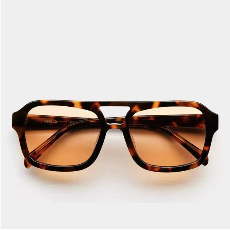 Produttore di occhiali da sole personalizzati Classic Aviation occhiali da sole in acetato da uomo con lenti polarizzate Cr39 di alta qualità per le donne