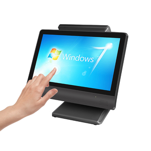 15.6&quot; Ordering Machine Desktop <strong>Computer</strong> Single/double Retail Pos Touch Screen Monitor All in One Pos <strong>System</strong> with VFD Display - Product Image 3