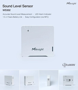 Milesight WS302 Indoor LoRaWAN Sound Level <strong>Sensor</strong> Widely Used in Smart <strong>Buildings</strong> Smart Cities Schools - Product Image 5