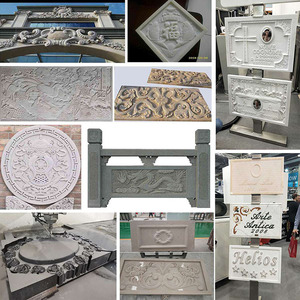 JCXSTONE墓碑雕刻3d石材数控路由器雕刻切割机，用于花岗岩和大理石墓碑制作机 - Product Image 5