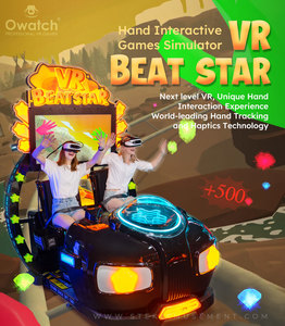 Simulador de robot de realidad virtual interactivo de 360 grados Cine 9D VR con efectos especiales Interior/Exterior Hecho de PC y metal - Product Image 2