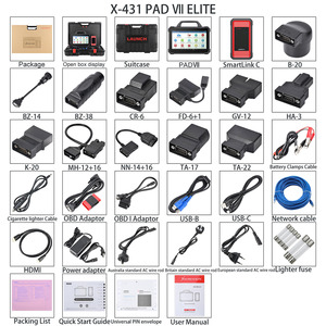 START X431 PAD VII Elite PAD 7 Plus GIII X-Prog 3 Erweiterte Wegfahr sperre und Schlüssel programmierer Plus IMMO-Programmierer MCU3-Adapter - Product Image 4