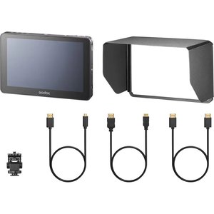 Godox GM7S 4K <strong>Camera</strong> Monitor 7&quot; 1200nit Ultra-Bright Monitor 1920 * 1200 IPS Screen HDMI <strong>Input</strong> <strong>Output</strong> 3D LUT Type-C/DC for DSLR - Product Image 4