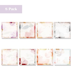 High Quality <strong>Custom</strong> LOGO 3x3 Inches <strong>Sticky</strong> <strong>Notes</strong> Colorful <strong>Note</strong> Pads Super Sticking Power Office Supplier - Product Image 2