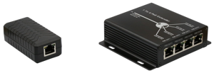 1 a 2 1 a 4 puertos 1000Mbps de largo alcance Gigabit POE y red extensor Ethernet compatible con POE O interruptores Ethernet