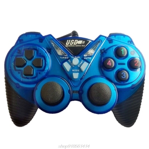 Wired <strong>USB</strong> <strong>Game</strong> <strong>Controller</strong> for PC <strong>Computer</strong> Laptop Vibration Joystick Gamepads for Win XP/Win7/Win8/Win10 F22 21 - Product Image 1